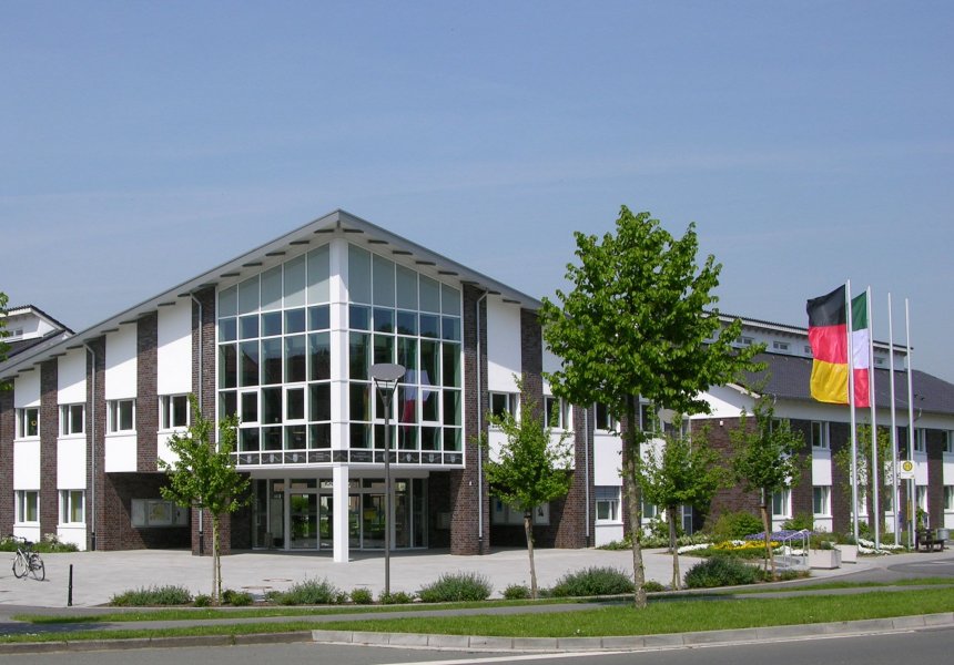 Rathaus der Gemeinde Bedburg-Hau