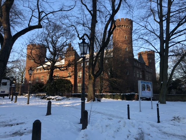 Burg Kempen im Februar 2021