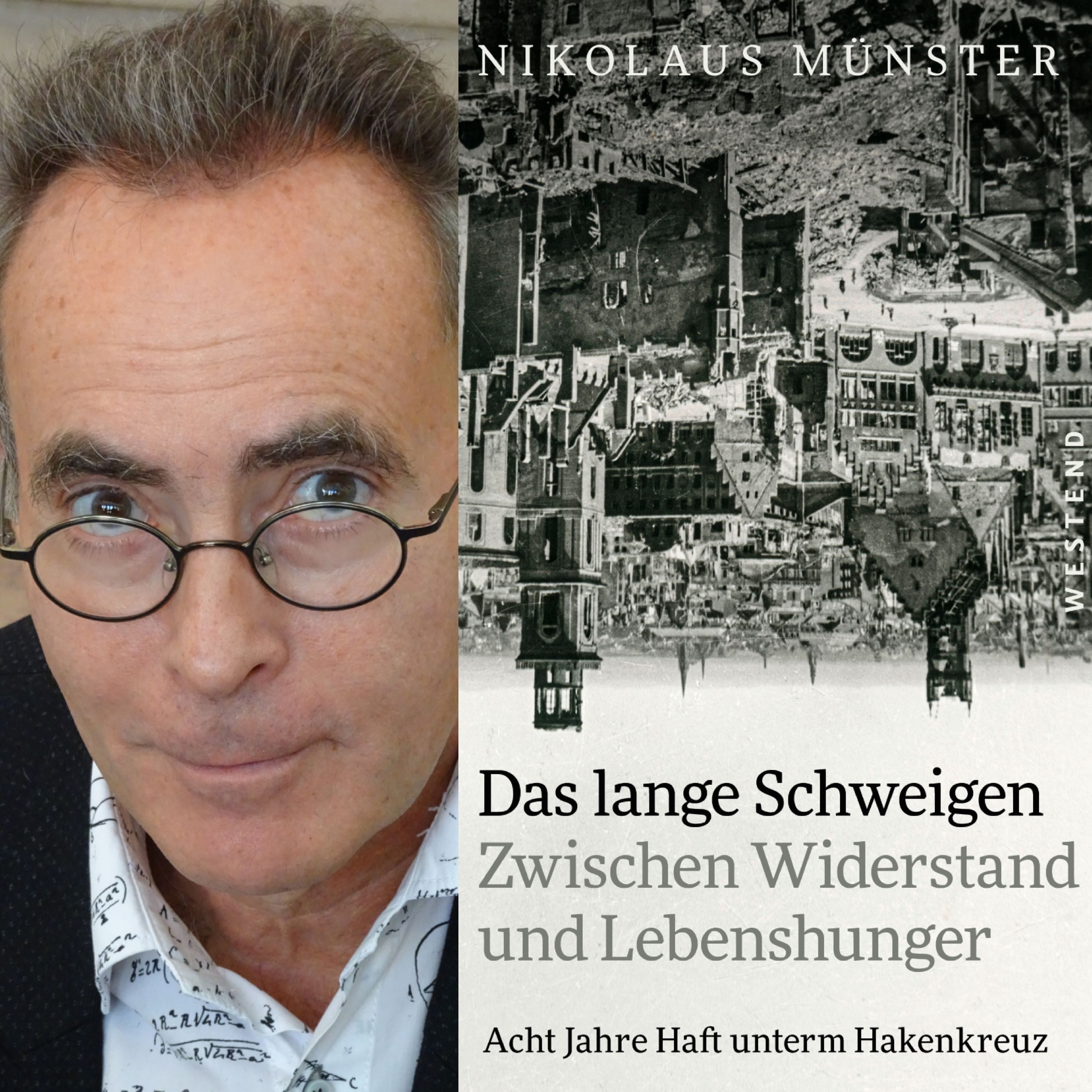 Autor Nikolaus Münster / Titelbild von "Das lange Schweigen"