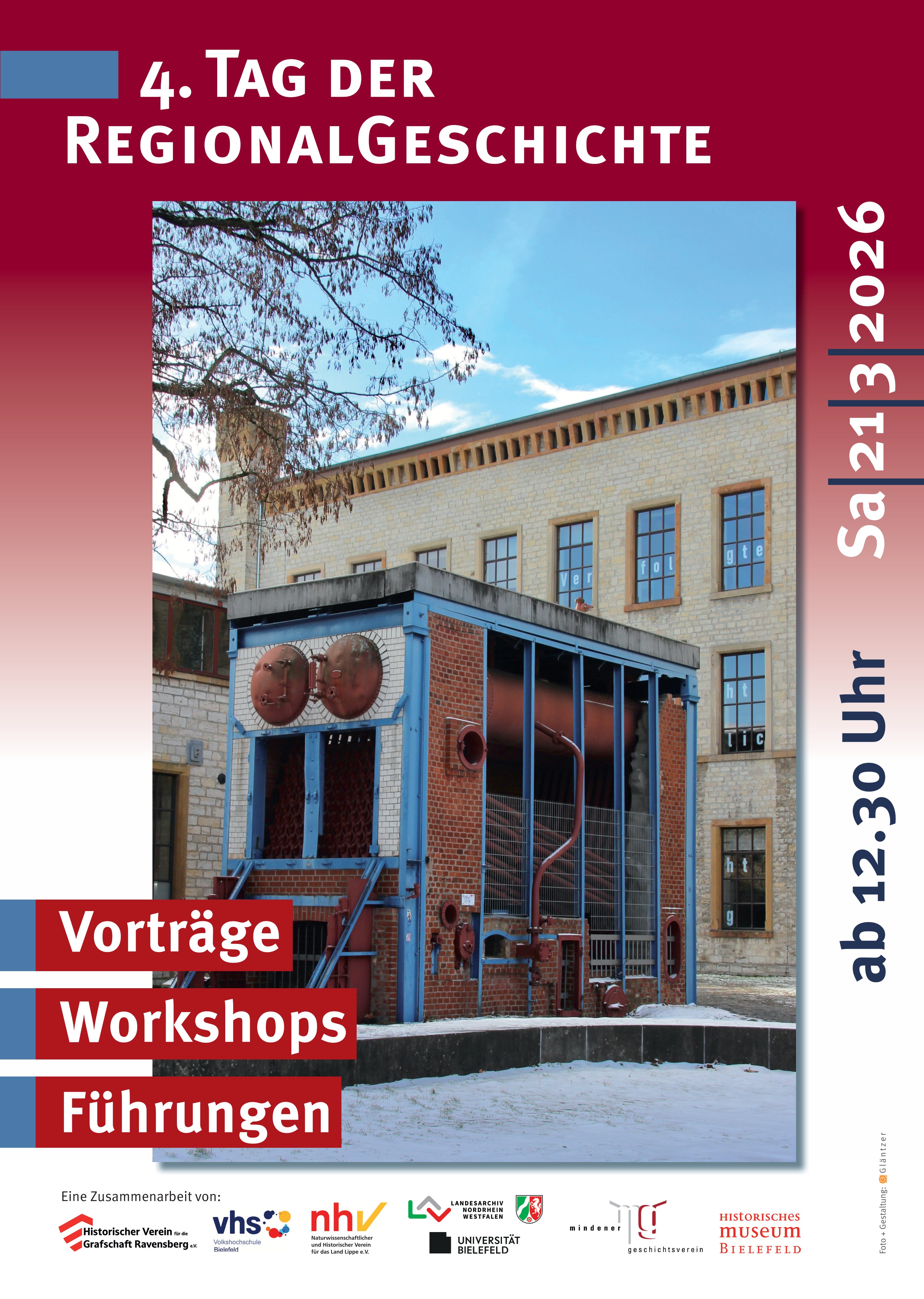 Geboten werden zahlreiche spannende Workshops, Vorträge und Führungen.