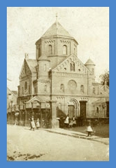 Gebäudeansicht der Solinger Synagoge