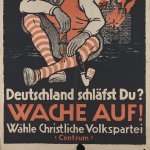 Wahlplakat der Zentrumspartei für die Wahlen zur Nationalversammlung 1919