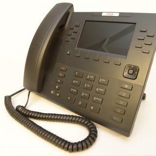 Ein Telefon, welches in den Büros verwendet wird.