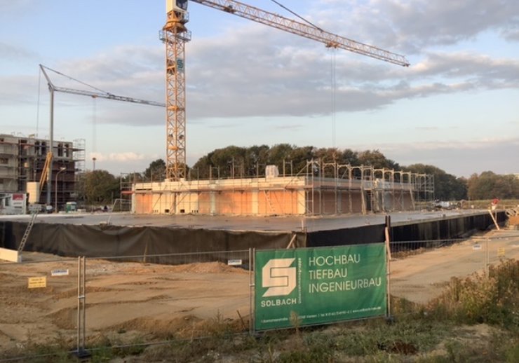 Neubau des Kreisarchivs am 23.09.2020