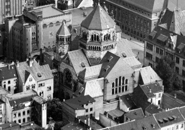 Bild der Synagoge in Düsseldorf