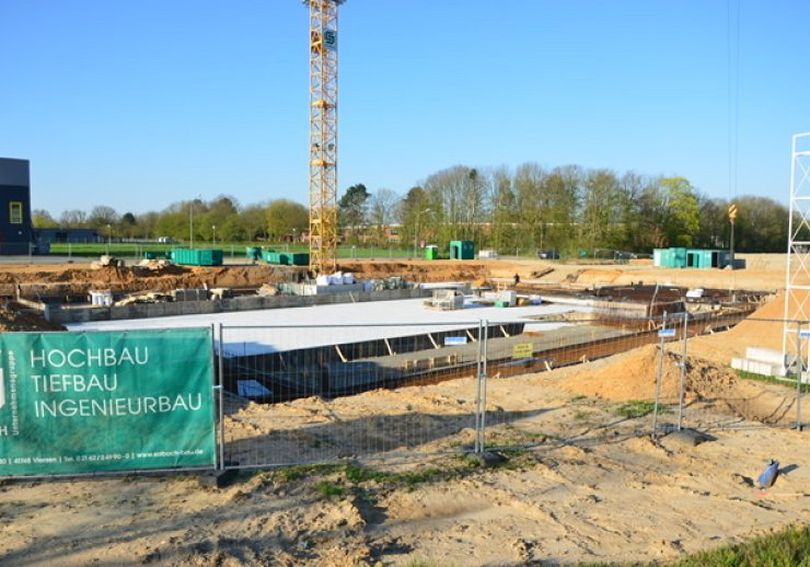 Neubau des Kreisarchivs am 06.04.2020