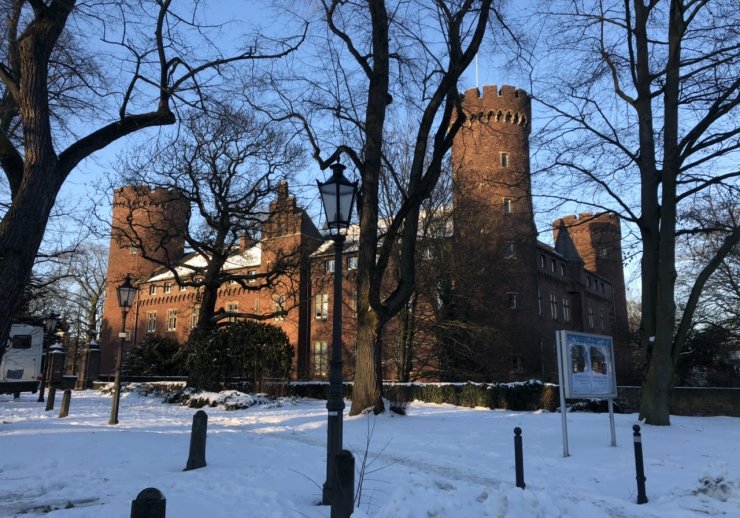 Die Burg Kempen war bis Juni 2022 der Hauptsitz des Kreisarchivs.