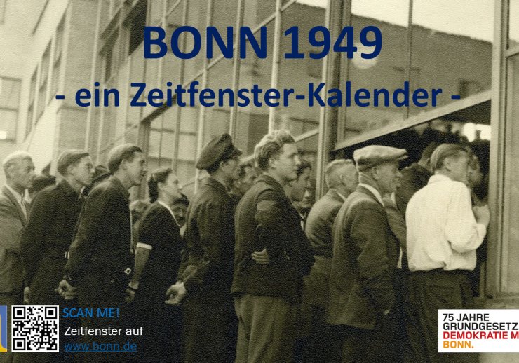 Ausstellungsplakat "BONN 1949"