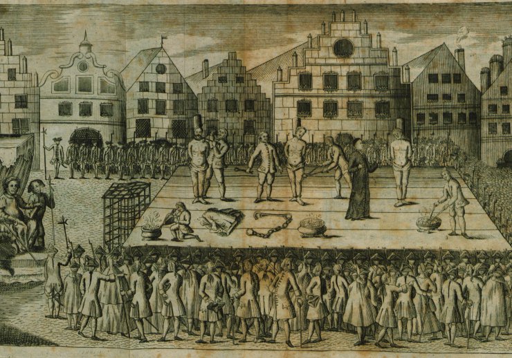 LAVNRW W, Bibliothek WG 10 (C.B. Tenspolde: Übersetzung von Hermann Kerssenbrocks Geschichte der Wiedertäufer… (1568), 1771.