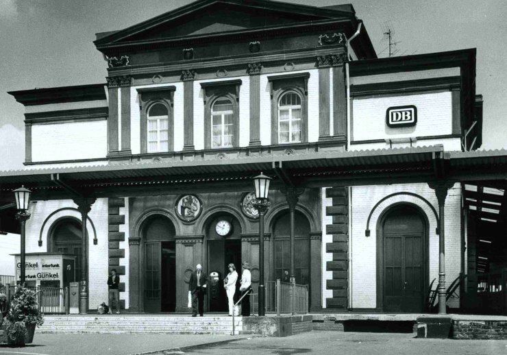 Bahnhof Düren, Nähe Stadtarchiv, 80er Jahre