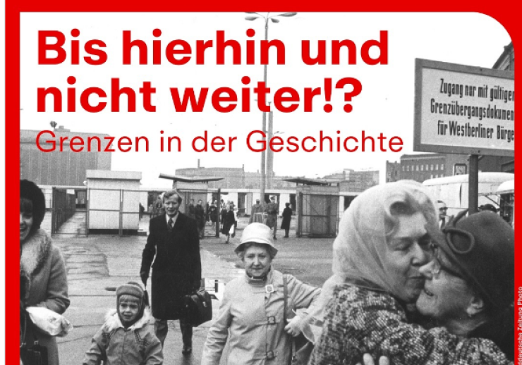 Werbeplakat für den Geschichtswettbewerb des Bundespräsidenten