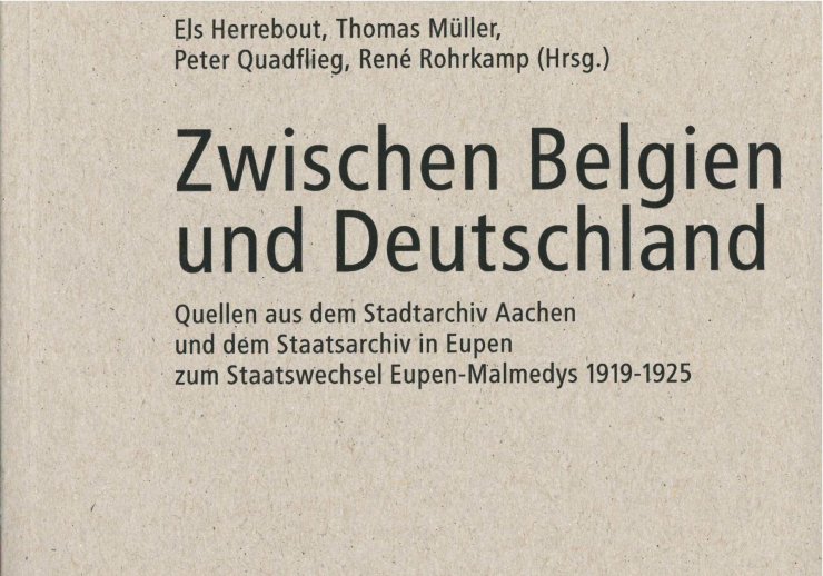 Cover Zwischen Belgien und Deutschland