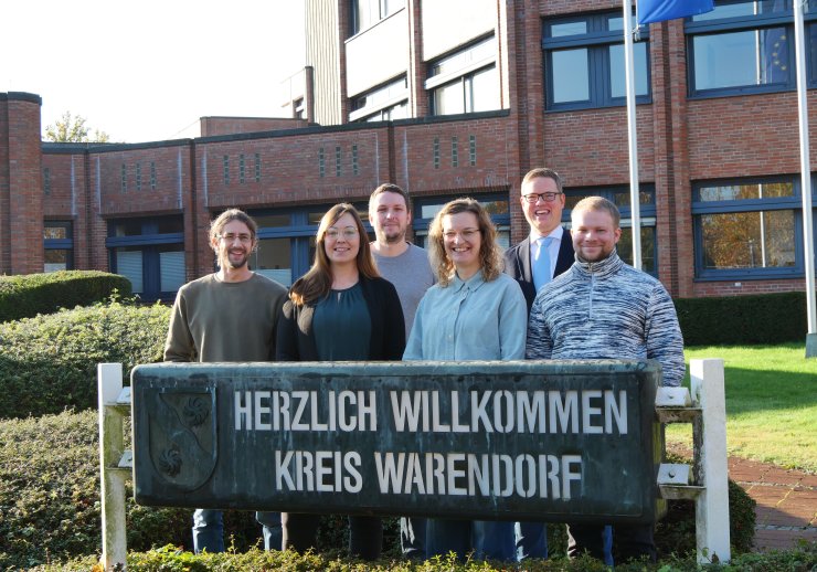 Das Team des Kreisarchivs
