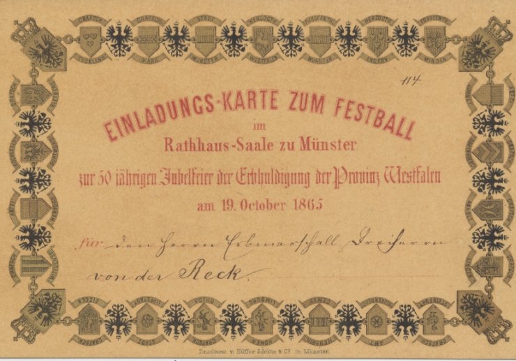 LAV NRW W, U190/Familie von der Recke-Obernfelde (Dep.), Nr. 649