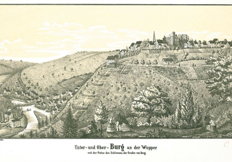 Unter- und Ober-Burg an der Wupper