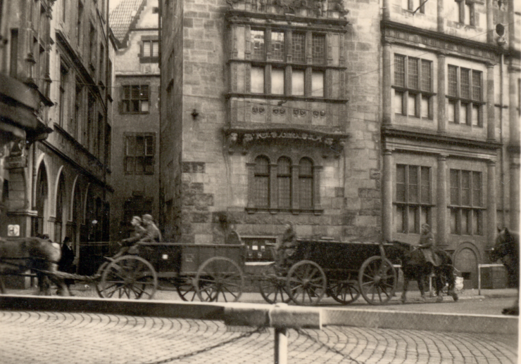 Das Stadtarchiv Münster war ab 1906 im Stadthausturm untergebracht.