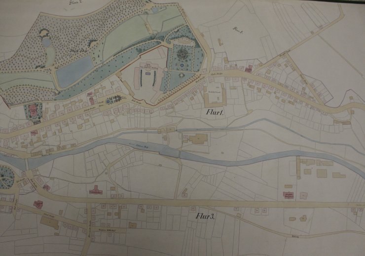 Stadtplan Berleburg 1907
