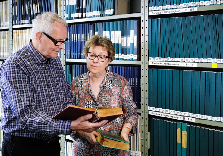 Familienforschung im Stadtarchiv Duisburg